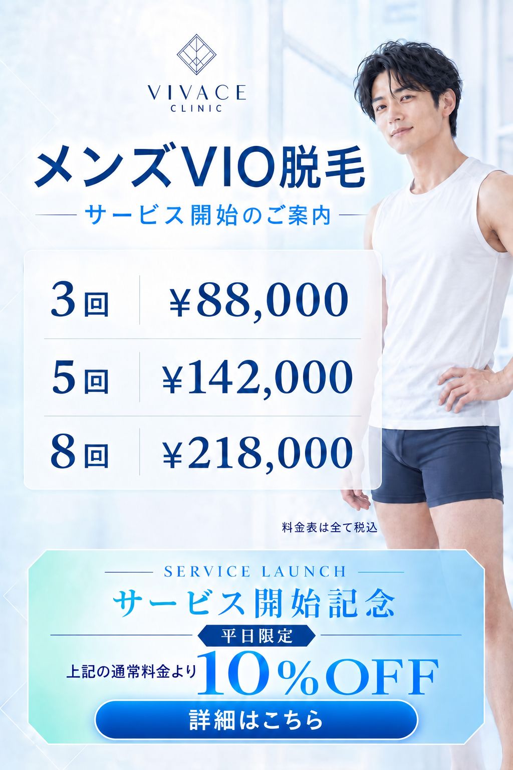 VIOメンズ脱毛プラン